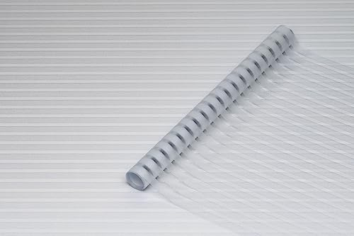 d-c-fix Fensterfolie Clarity 45 cm x 2 m statisch haftend | Sichtschutzfolie mit modernem Muster für Glasflächen – selbsthaftend, blickdicht, dekorativ