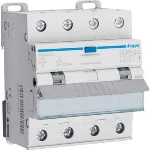 Hager Fehlerstromschutzschalter ADX482D 4-polig 32A 0,03A 400V