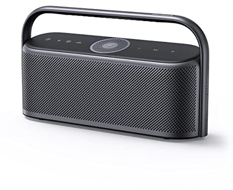 soundcore Motion x600 Bluetooth Speaker with Wireless Hi-Res Spatial Audio, 50W Sound, IPX7 Waterproof, Pro EQ, Built-In Handle, AUX-In, Portable Speaker for Home, Office, Outdoors