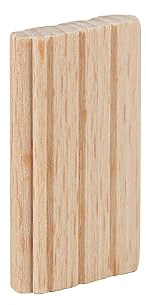 Trend 100 Stück Buchenholz Flachdübel (5 x 30mm) für Holzbearbeitung, Tischlerei und Möbelbau, TEN/5X30/100