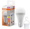 OSRAM Lampada da campeggio a LED con batteria ricaricabile integrata, luminosa come le lampade convenzionali da 60W, luce bianca calda (2700K), ideale per giardino o come illuminazione di emergenza