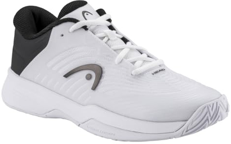 HEAD Unisex ungdomar Revolt Pro 4.5 junior tennisskor, vit/svart, EU 37