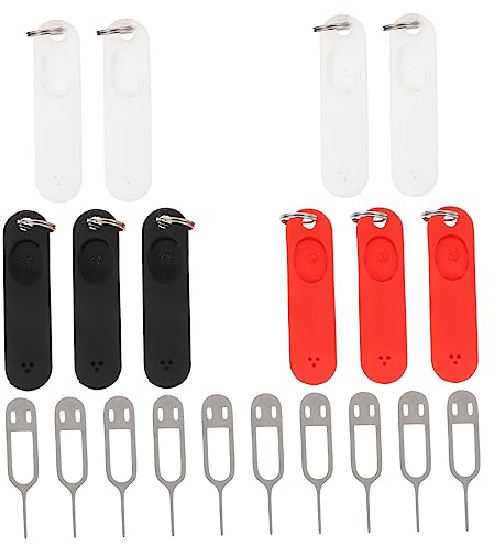 Lurrose 10 Piezas Agujas Extractoras de Tarjetas Sim Herramienta de Extracción Móviles Colores Aleatorios Práctica y Duradera Dispositivos Inteligentes Color Aleatorio