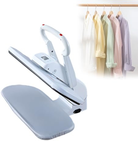 Professional Garment Steam Press 1200w Electric Clothes Press Machine with 300ml Water Tank Fast Wrinkle Removal Home Tailoring Laundry Boutique Use