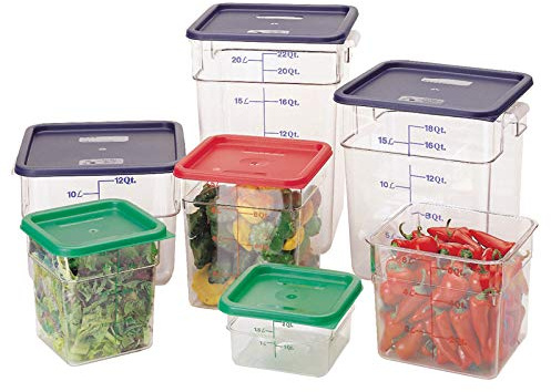 Cambro 6SFSCW135 Square Storage Container, 5.7 L Capacity, Clear