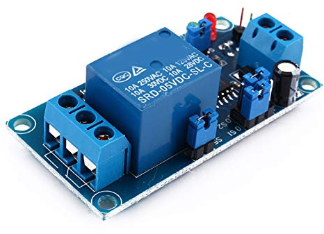 5 V DC Delay Relais Verzögerung , Verteilungs- und Steuergeräte Relais mit Timer-Ein-/Ausschalter-Modul (5 V)