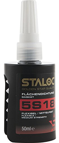 STALOC Flächendichtung 5S18 | flexibel | mittelfest | 50 ml | rot