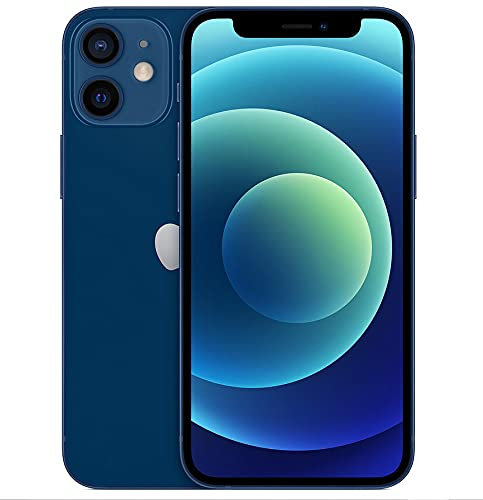Apple iPhone 12 Mini, 64GB, Blue - Unlocked (Renewed Premium)