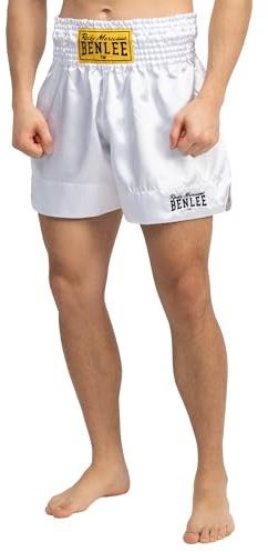 BENLEE Herren Thaibox-Hose Uni Thai | Sportshorts in regulärer Passform mit extra elastischem Bund,leicht, bequem & sicher sitzend – ideal für Training & Wettkampf