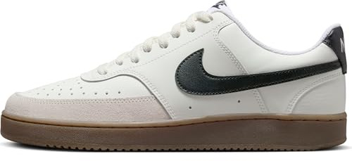 Nike Homme Court Vision LO NCPS Sneaker, SAIL/Black-LT Orewood BRN-Whit, 40.5 EU