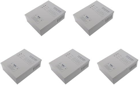 5X 208CK-D AC 110-240V DC 12V / 5A de Control de Acceso una la Puerta Fuente de Alimentación UPS Fuente de Alimentación
