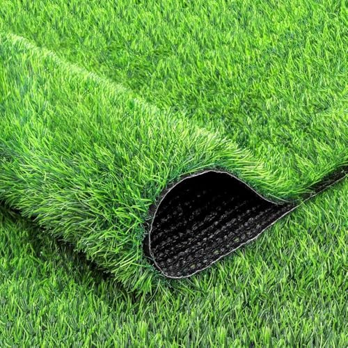 YOEVU SPRING GRASS Césped Artificial 2x25 Metros 30mm Altura | Textura Compacta y Aspecto Natural | Bajo Mantenimiento y Alta Durabilidad | Ideal para Jardín, Balcón o Terraza