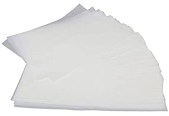 Gatuida Papier Sulfurisé Carré 40x30 Cm Non Blanchi, Résistant à 250°c, Revêtement Silicone Alimentaire, Lot De 100 Feuilles, Pour Cuisson Au Four, Pâtisserie, Barbecue