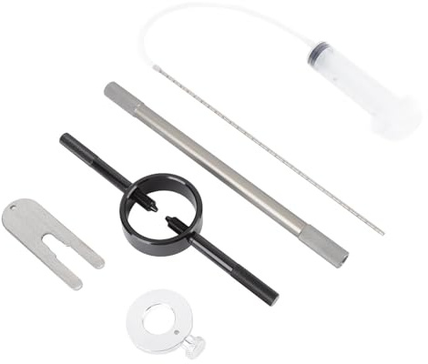 Aumotop Kit di Strumenti per la Manutenzione della Forcella Regola in Modo Efficiente i Livelli Dell'olio Forcelle per Moto Facile Utilizzo Meccanici/appassionati