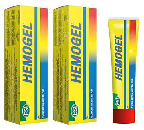 ESI Hemocalm Hemogel - Aloe Vera y Castaño de Indias - 50 ml - Pack 2 | Gel tópico de uso externo con activos naturales que aporta sensación de frescor. Pack de 2 envases.