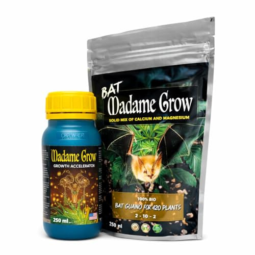 Kit de Culture Organique Complet – Guano de Chauve-Souris 500g + Pack Nutrition de Base | Semis, Croissance et Floraison | Engrais Naturels pour Culture Intérieur et Extérieur