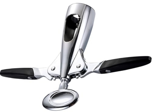 GLSTOY Abridor de Botellas de Metal Multifuncional de Zinc, Sacacorchos para Vino Tinto Compacto y Ergonómico, Destapador Portátil para Cerveza y Vino, Herramienta de Cocina para Uso