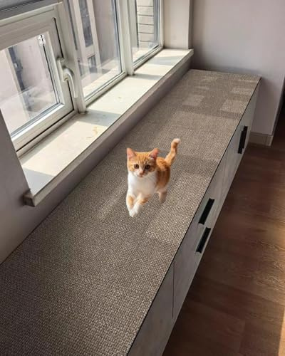 Diatomaceous Earth Cat Windowsill Mat, Non-Slip Quick Drying Cushion Pad for Sills, Protective Cover for Home Use