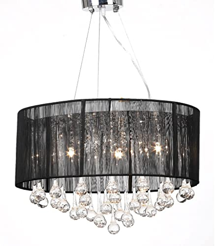 vidaXL Kristall Kronleuchter Lüster Deckenleuchte Hängeleuchte Lampe Glas 3-flammig NEU