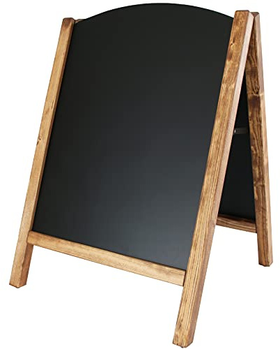 KDS Kreidetafel Kundenstopper GREENA Metall magnetisch für Außen 59x78 cm
