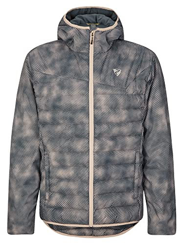 Ziener Herren NANTANO Wärme-Jacke Outdoor/Skitour | winddicht, Wolle, PFC frei, cloudy beige, 48
