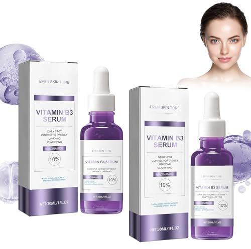 Anti Falten B3 Essenz, 2 Stück B3-Essenz Für Das Gesicht B3 Straffendes Gesichtsserum B3 Anti-Aging Gesicht Essenz Anti-Wrinkle Concentrate, B3 Feuchtigkeitsessenz Für Das Gesicht