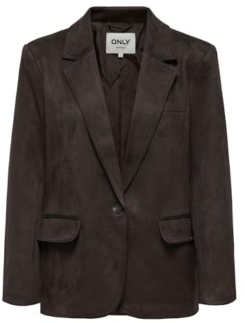 ONLY Blazer ONLINA para Mujer, Pastel de Chocolate, 38