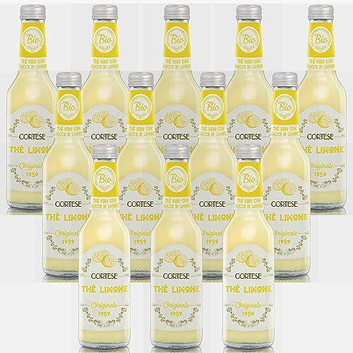 Tè Al Limone Cortese Bevanda Analcolica 12 bottiglie cl. 27,5