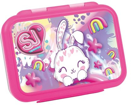 SJ GANG STYLE JAM GANG Portamerenda Scuola, Fucsia, 0,85 litri, Asilo e Scuola Elementare, Bambina