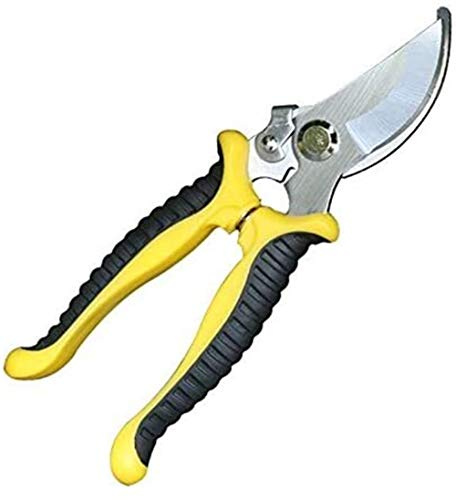 VGVSBG Tijeras de jardinería para Frutas, Tijeras multifunción para Ramas de árboles, Tijeras de jardín, Tijeras de podar manuales Antideslizantes y Que ahorran Mano de Obra, ergonómicas
