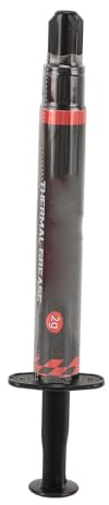 ZASCHMOY Pasta Térmica de Alto Rendimiento 2G con 18.8 W/M.K Conductividad Térmica para Procesadores GPU IC de CPU - Material de Interfaz a Base de Carbono para Todos los Enfriadores