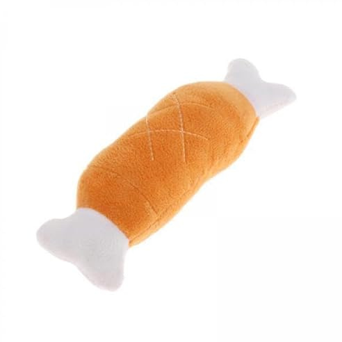 Colcolo Mascota Cachorro Perro Jugar Squeaker Felpa Sonido Pollo Pierna Molar Juguetes Regalo a