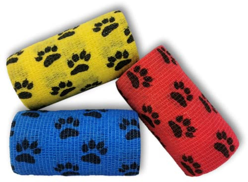 LisaCare Pflasterverband, 3 Fingerpflaster selbsthaftend - 10cm x 4,5m | ohne Kleber & elastisch- Wundverband, Fixierverband, Pflaster - Die kohäsive Bandag von LisaCare ist wasser