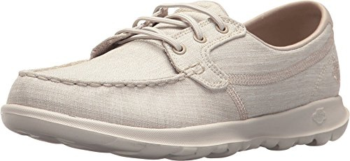 Skechers Femme 15433 Chaussures Bateau, Beige (Taupe), 38 EU