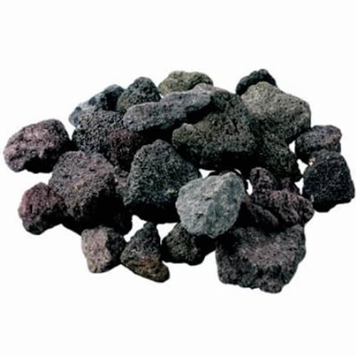 15Kg Pietra Lavica per Barbecue a Gas 25-75 mm, Calore Uniforme e Cottura Senza Fumo, Ideale per BBQ, Griglie, Saune e Acquari - LordsWorld