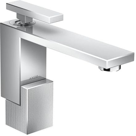 Hansgrohe Waschtischmischer 130 Axor Edge Diamantschliff chrom, 46011000
