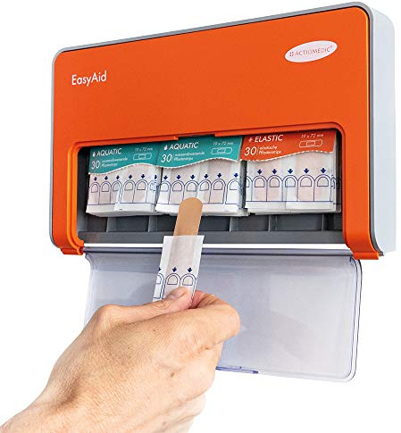 ACTIOMEDIC EasyAid Pflasterspender, Erste-Hilfe-Pflasterspender, 160g, 1 Stück
