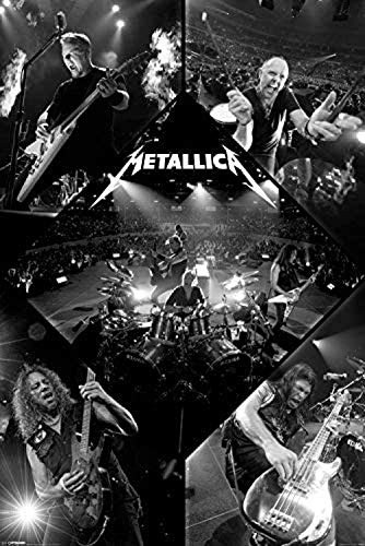 BBSJX Holzpuzzle 1000 Teile Intellektuelle Puzzles Live Metallica Maxi Kreatives Freizeitspiel Spielzeug 50X75Cm,Impossible Puzzle