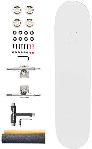 Venom Skateboards Complete Skateboard Core kit - Plain Skateboard - Skateboards for Kids/Teenage/Boys/Girls Adults Beginners Advance - Deck/Trucks/Bearings Abec 9 /Skateboard Wheels/Griptape/Tool