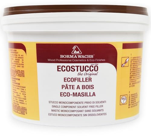 BORMA 5 Kg BIO Holzkitt Holz Spachtel Spachtelmasse Kittmasse für alle Holzarten 05 - Kiefer