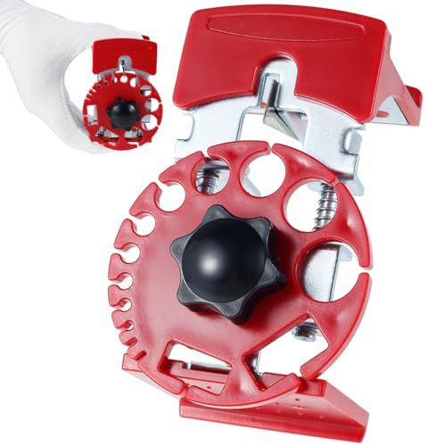 Pinza Spelafili Elettricista, 11×7×6cm Macchina Spelafili Manuale, 24-0AWG, Pinza Spelafili Automatica per Spelatura e Taglio Cavi, Spelafili Elettricista 2 in 1 per Fili di Diverso Diametro