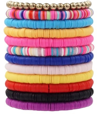 DYLYMX 12 Pcs Set de Bracelets d'amitié, Bracelet de Lettres de Toylor Inspiré d'un Album, Bracelets d'amitié Bohemian Concert Exchange Cadeaux pour les Fans de Musique et d'amour