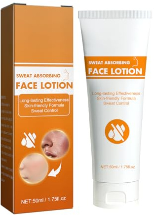 1/2 Loción Antitranspirante | Loción Facial Sudor,Loción Facial Bloqueadora Sudor 50 Ml, Antitranspirante Facial Para La Cara De Lasloción Control Aceite Para La Frente Que Permanece Seca,