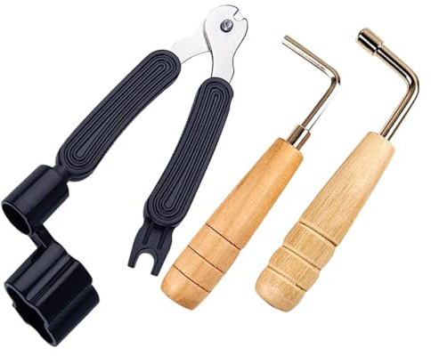 CORHAD Gitarrensaitenwickler Und Stegstift-abzieher Gitarre Und Akustikgitarre Langlebig Und Tragbar