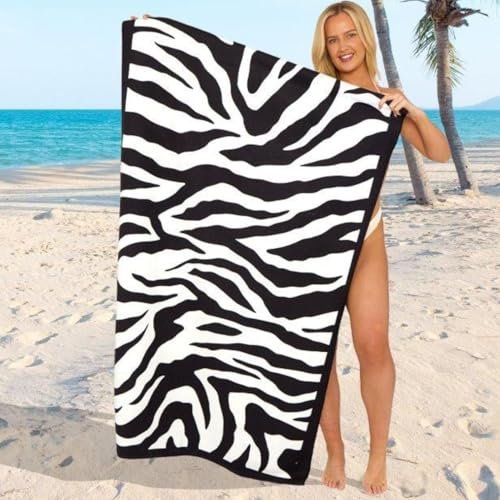 GC GAVENO CAVAILIA Extra Large Beach Towel for Adults - Quick Dry Microfibre Printed Beach Towels - Super Absorbent Beach Towel for Swim (180 x 100 cm) - (1 Piece) Soft, Sand Free,Lightweight - Multi