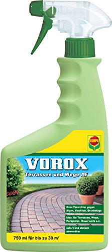 VOROX Terrassen und Wege AF, Grünvernichter, Anwendungsfertige Sprühflasche, 750 ml, 30 m²