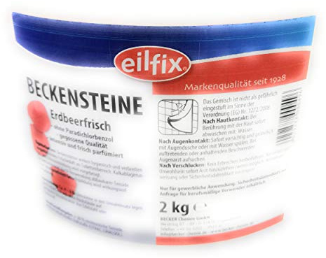 Beckensteine Erdbeere 2kg - Klosteine Eilfix
