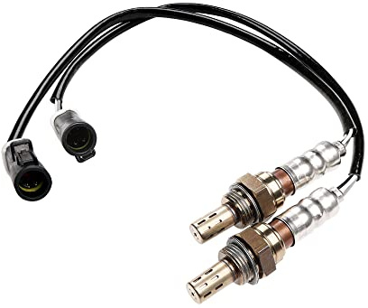 Oxygen Sensor Upstream Downstream O2 2Pcs | Compatible with Ford F150 F250 Ranger Expedition Explorer Escape, Mazda Tribute, Lincoln & More Replace# 15717, 15716, 15664, ZZC318861