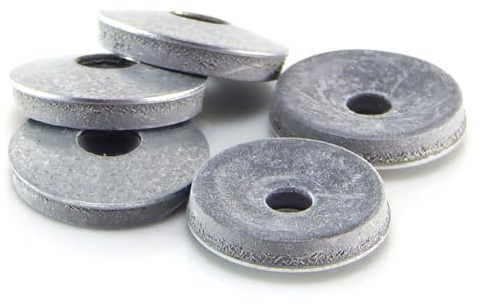 100 Stk. Dichtscheiben EPDM Unterlegscheiben mit Dichtung 16/19/22mm Gummi Dichtring (16 mm)