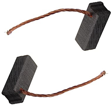 2x Trade-Shop Motorkohlen/Kohlebürsten/Schleifkohlen 8 x 8 x 17mm 12-24V für verschiedene KFZ-Motoren Rolltor Garagentor Antriebe Lichtmaschine